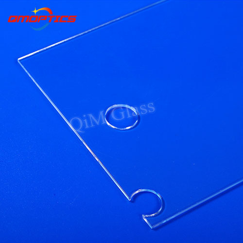 Custom Shape Polished Quartz Substrate | High Precision