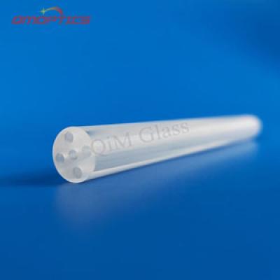 Custom Multibore Fused Quartz Tubing